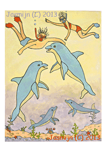 Spelen met dolfijnen, Jasmijn 2013