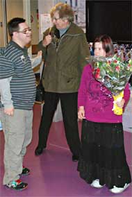 Felicitaties voor Jasmijn, Almere 27-11-2009
