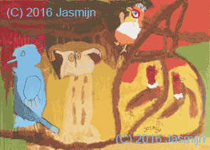 Herfst in het bos, Jasmijn 2016