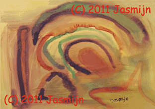 Ondergaande zon, Jasmijn 2011